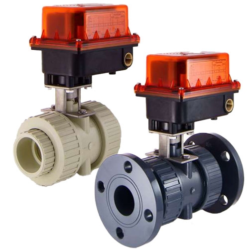 PVC Electric Ball Valve For Chemical